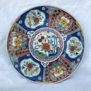 Vintage Sakura Handcrafted Porcelain Plate